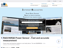 Tablet Screenshot of internetbaukasten.de